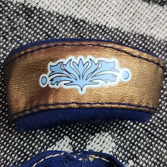 My Scene 2003 Spring Break Madison Gold & Blue 2-Piece Bikini Swimsuit Swim Set - Picture 7 of 10